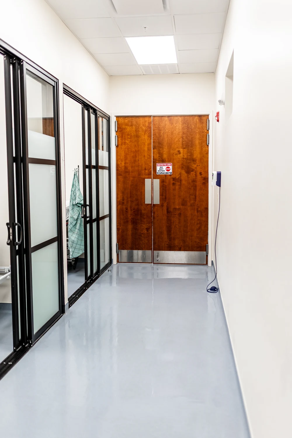 The surgical hallway